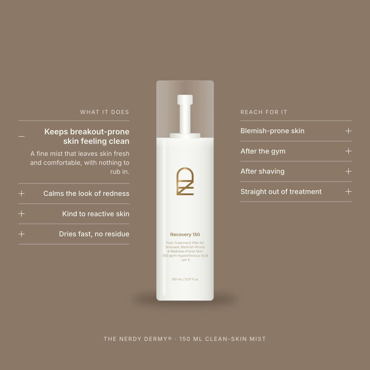 Recovery 150 Post-Treatment Mist